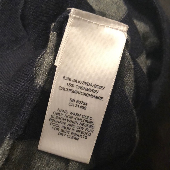 BCBGMAXAZRIA silk cashmere blend striped dress xs - Picture 10 of 12